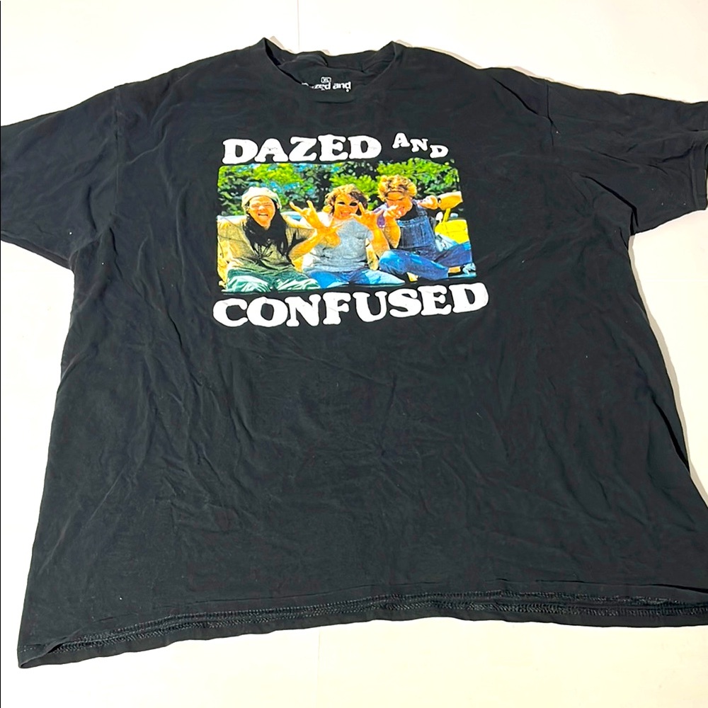 Dazed and Confused Black Graphic T-Shirt Mens XL